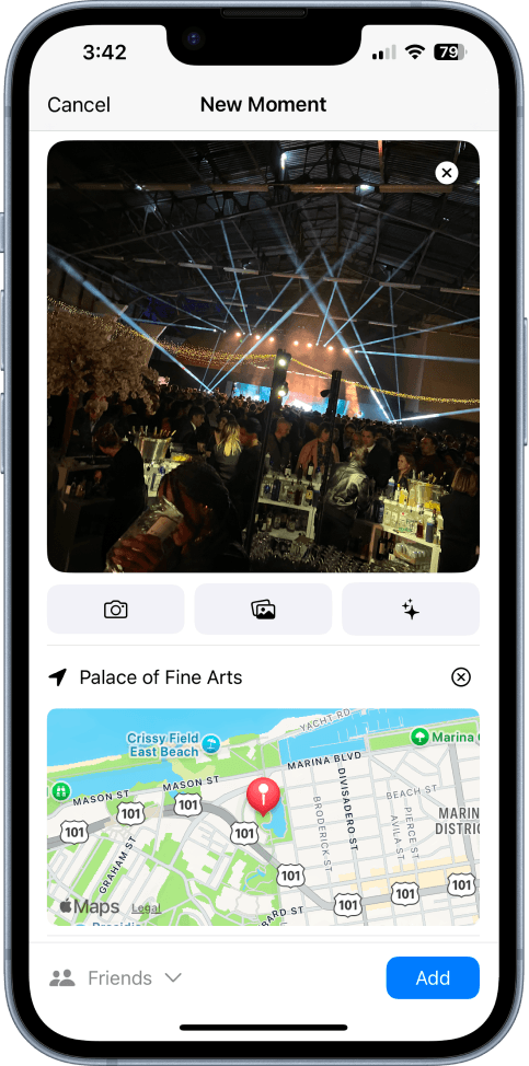 Capture moments instantly